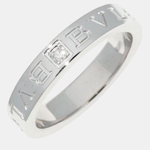 Bvlgari 18K White Gold Diamond Bvlgari Bvlgari Ring EU 56 - Bvlgari - Modalova