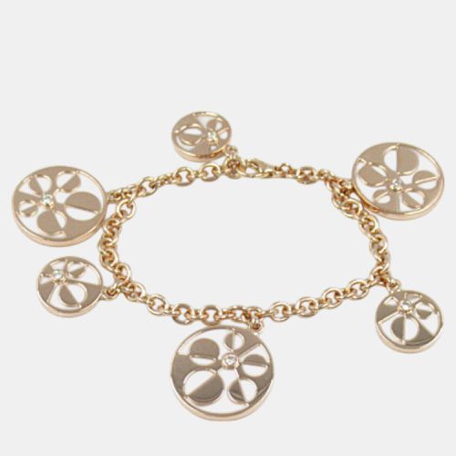 Bvlgari 18k Pink Gold Diamond Shell Bracelet - Bvlgari - Modalova