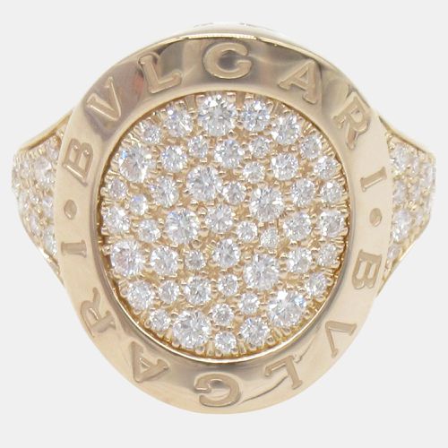 Bvlgari 18K Rose Gold Diamonds Bvlgari Bvlgari Ring EU 54 - Bvlgari - Modalova