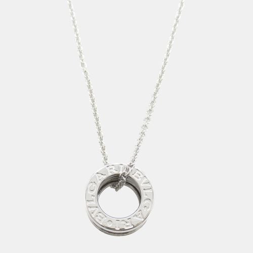 Bvlgari B-zero1 Diamond Necklace 18k White Gold Clear Metal - Bvlgari - Modalova