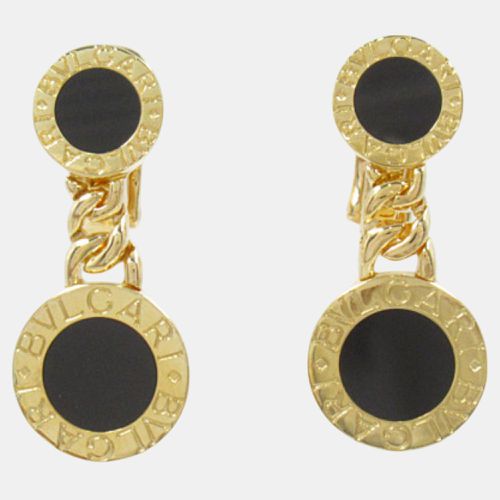 Bvlgari Onyx Earrings 18k Yellow Gold Black Metal - Bvlgari - Modalova