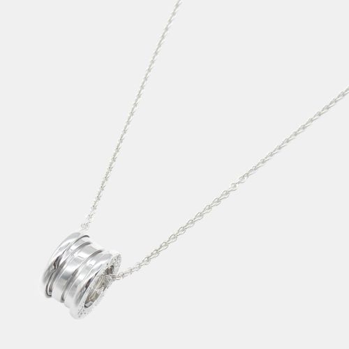 Bvlgari B-zero1 Necklace 18k White Gold White Gold Silver Metal - Bvlgari - Modalova