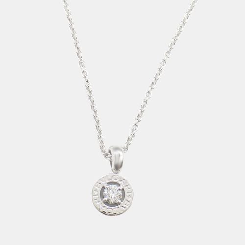 Bvlgari Diamond Necklace 18k White Gold White Gold Clear Metal - Bvlgari - Modalova