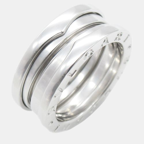 Bvlgari 18K White Gold B.zero1 3-Band Ring EU 50 - Bvlgari - Modalova