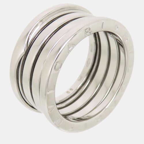 Bvlgari 18K White Gold B.Zero1 Band Ring EU 58 - Bvlgari - Modalova