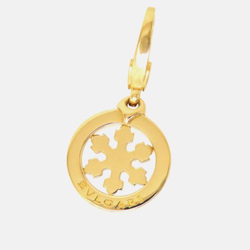 K Yg Snowflake Charm Pendant Metal - Bvlgari - Modalova