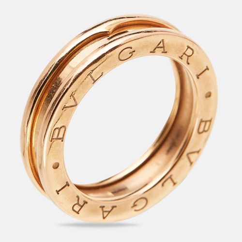 Bvlgari B.Zero1 1-Band 18k Rose Gold Ring Size 51 - Bvlgari - Modalova