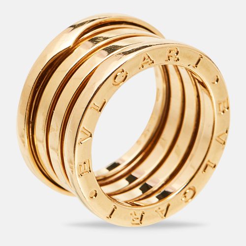 Bvlgari B.zero1 4 Band 18k Yellow Gold Ring Size 52 - Bvlgari - Modalova