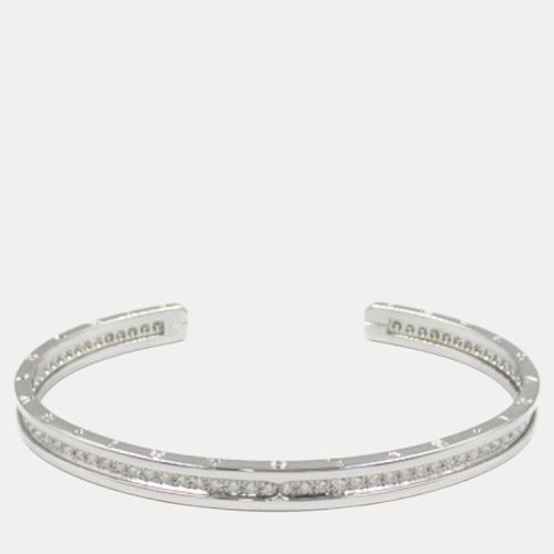 Bvlgari 18K White Gold Diamonds B.Zero1 Bangle Bracelet - Bvlgari - Modalova