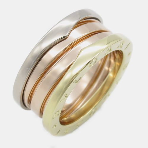 Bvlgari 18K Yellow, Rose, White Gold B.Zero1 Ring EU 50 - Bvlgari - Modalova