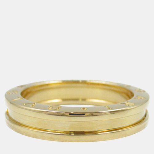 Bvlgari 18K Yellow Gold B.Zero1 Band Ring EU 59 - Bvlgari - Modalova