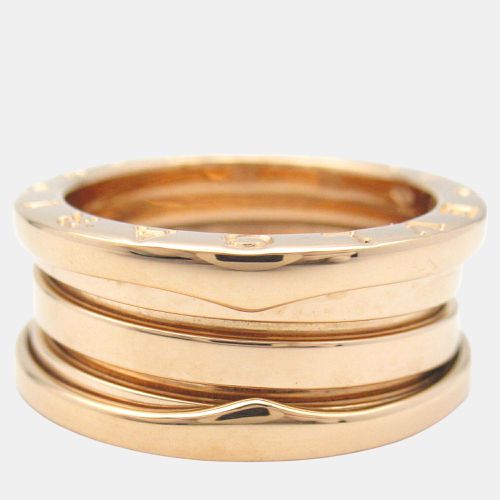 Bvlgari 18K Rose Gold B.Zero1 Band Ring EU 53 - Bvlgari - Modalova