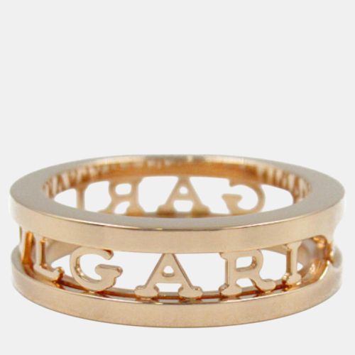 Bvlgari 18K Rose Gold Band Ring EU 51 - Bvlgari - Modalova