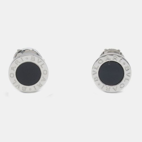 Bvlgari 18K White Gold Onyx B.Zero1 Earrings - Bvlgari - Modalova