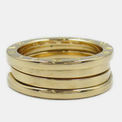 Bvlgari 18K Yellow Gold B.Zero1 2-Band Ring EU 59 - Bvlgari - Modalova