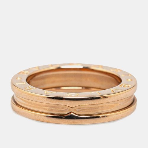 Bvlgari 18K Rose Gold B.Zero1 1-Band Ring EU 50 - Bvlgari - Modalova