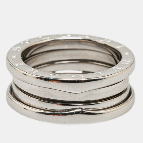 Bvlgari 18K White Gold B.Zero1 Three Band Ring US Size 7 1/4 - Bvlgari - Modalova