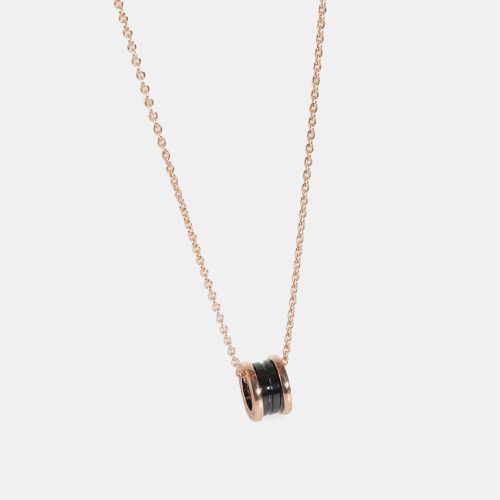 K Rose B.zero1 Pendant With Black Ceramic - Bvlgari - Modalova