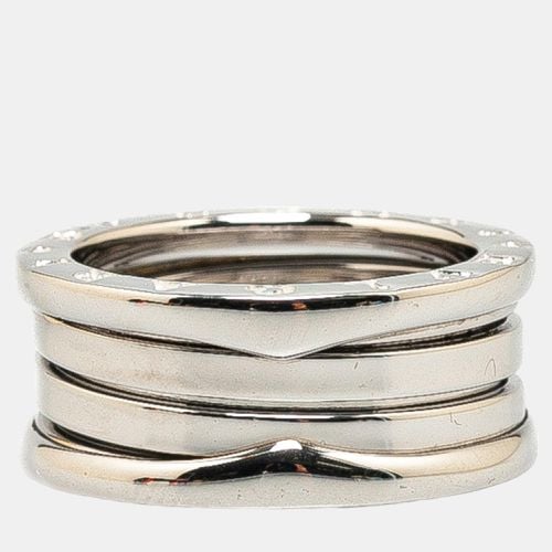 Bvlgari 18K White Gold B.Zero1 Three Band Ring EU 53 - Bvlgari - Modalova