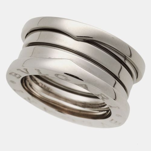 Bvlgari 18K White Gold B.Zero1 3-Band Ring EU 45 - Bvlgari - Modalova