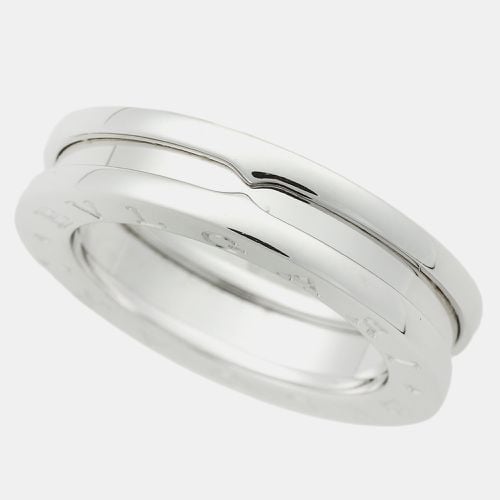 Bvlgari 18K White Gold B.Zero1 1-Band Ring EU 48 - Bvlgari - Modalova