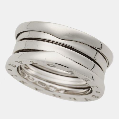 Bvlgari 18K White Gold B.Zero1 3-Band Ring EU 48 - Bvlgari - Modalova