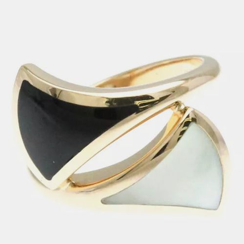 Bvlgari 18K Pink Gold Diva's Dream Shell Band Ring EU 50.5 - Bvlgari - Modalova