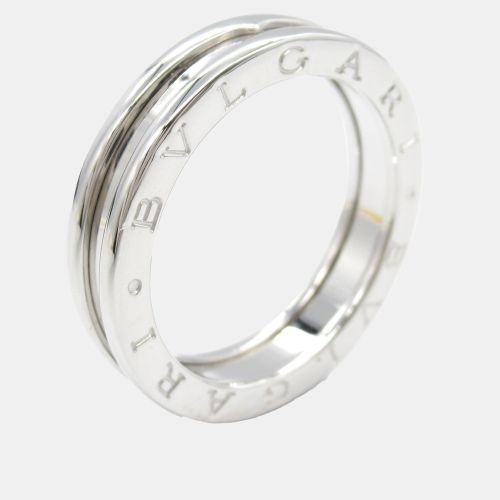Bvlgari 18K White Gold B.Zero1 Band Ring EU 58 - Bvlgari - Modalova