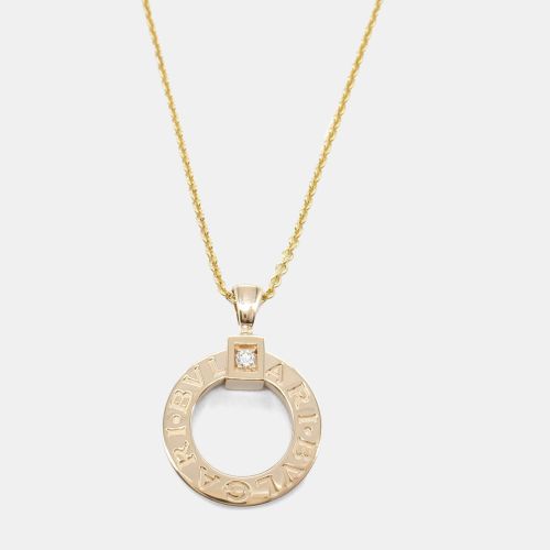 K Rose Diamond Pendant Necklace - Bvlgari - Modalova