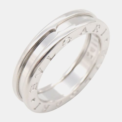Bvlgari 18K White Gold B.Zero1 Band Ring EU 51 - Bvlgari - Modalova