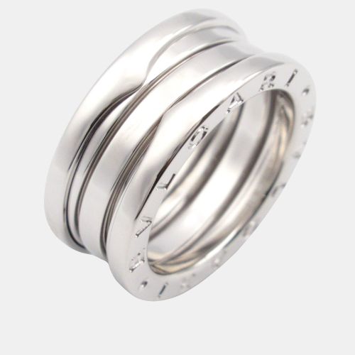 Bvlgari B.Zero1 18K White Gold Band Ring EU 51 - Bvlgari - Modalova