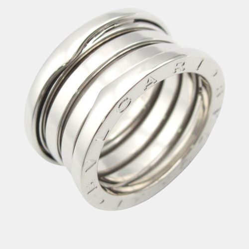 Bvlgari B.Zero1 18K White Gold Band Ring EU 53 - Bvlgari - Modalova