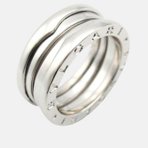 Bvlgari B.Zero1 18K White Gold Band Ring EU 52 - Bvlgari - Modalova