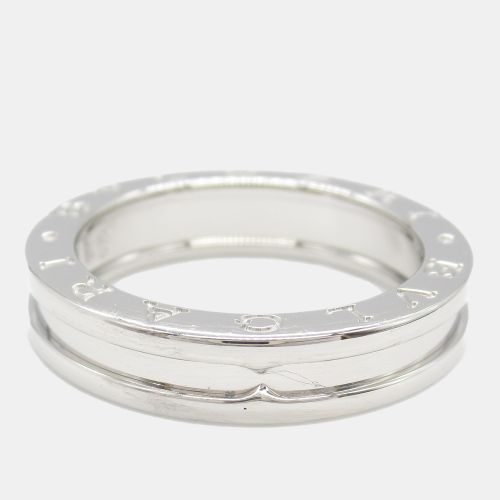Bvlgari B.Zero1 18K White Gold Ring EU 55 - Bvlgari - Modalova
