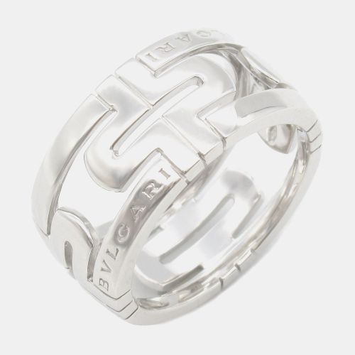 Parentesi 18K Gold Band Ring EU 62 - Bvlgari - Modalova