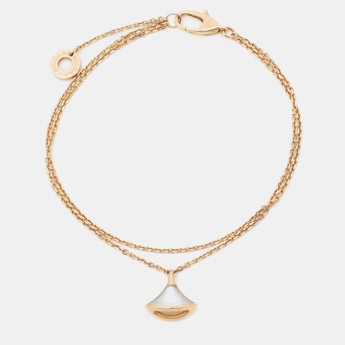 Bvlgari Divas' Dream Mother of Pearl 18k Rose Gold Bracelet SM - Bvlgari - Modalova