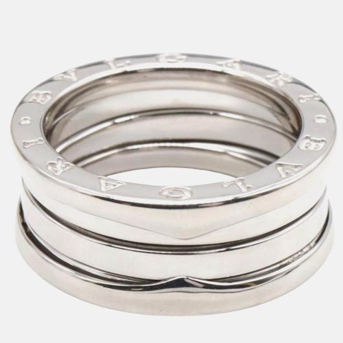Bvlgari B.Zero1 18K White Gold Band Ring EU 51 - Bvlgari - Modalova