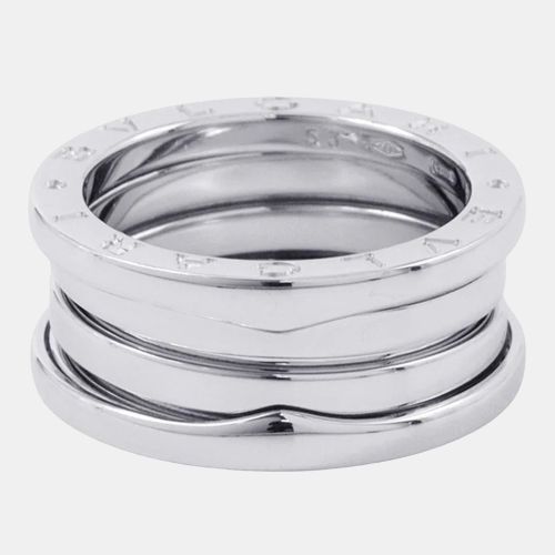 Bvlgari B.Zero1 18K White Gold Band Ring EU 53 - Bvlgari - Modalova