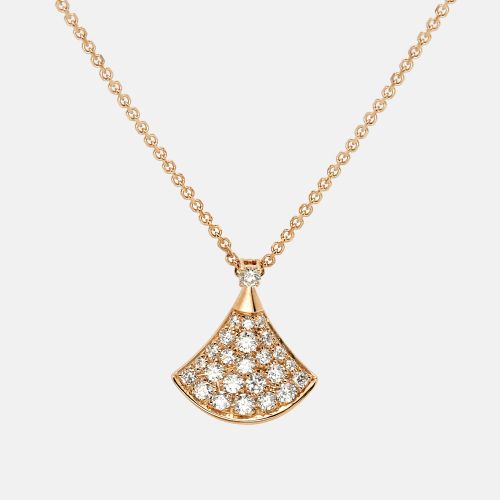Bvlgari Divas' Dream Diamonds 18k Rose Gold Necklace - Bvlgari - Modalova