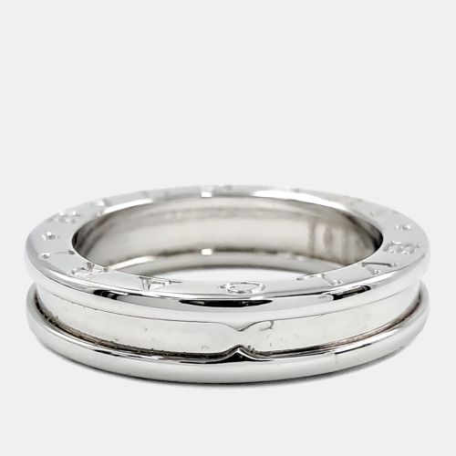 Bulgari B.Zero1 18k White Gold Ring - Bvlgari - Modalova
