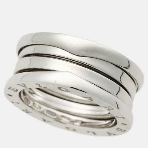 Bvlgari B.Zero1 3-Band 18K White Gold Ring EU 48 - Bvlgari - Modalova