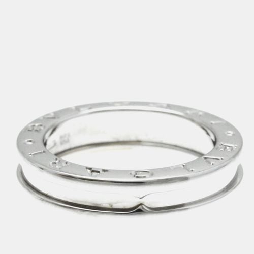 Bvlgari 18K White Gold B.Zero1 Band Ring EU 52 - Bvlgari - Modalova