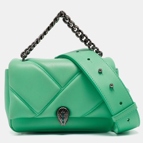 Bvlgari Green Quilted Leather Mini Serpenti Cabochon Crossbody Bag - Bvlgari - Modalova