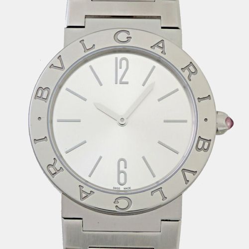 Stainless Steel Quartz Women's Wristwatch 33 mm - Bvlgari - Modalova