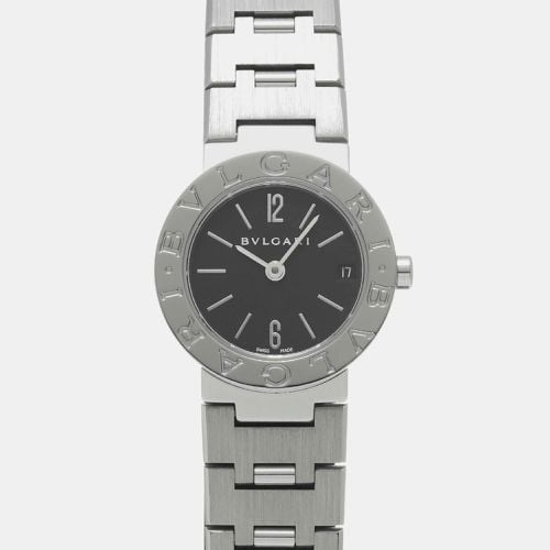 Bvlgari Black Stainless Steel Bvlgari Bvlgari BB23SS Quartz Women's Wristwatch 23 mm - Bvlgari - Modalova