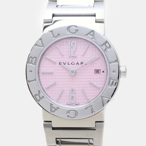 Shell Stainless Steel BB26C2SSD/JA Quartz Women's Wristwatch 26 mm - Bvlgari - Modalova