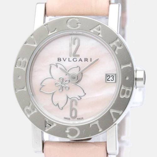 Bvlgari MOP Stainless Steel Bvlgari Bvlgari BB23SL Women's Wristwatch 23 mm - Bvlgari - Modalova