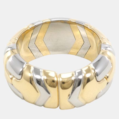 Bvlgari 18K Yellow, White Gold Alveare Ring EU 48 - Bvlgari - Modalova