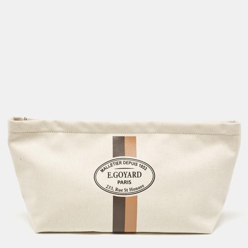 Goyard Light Beige Canvas Necessaire Organizer Pouch - Goyard - Modalova