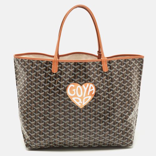 Goyard Brown Goyardine Coated Canvas and Leather Coeur Saint Louis GM Tote - Goyard - Modalova